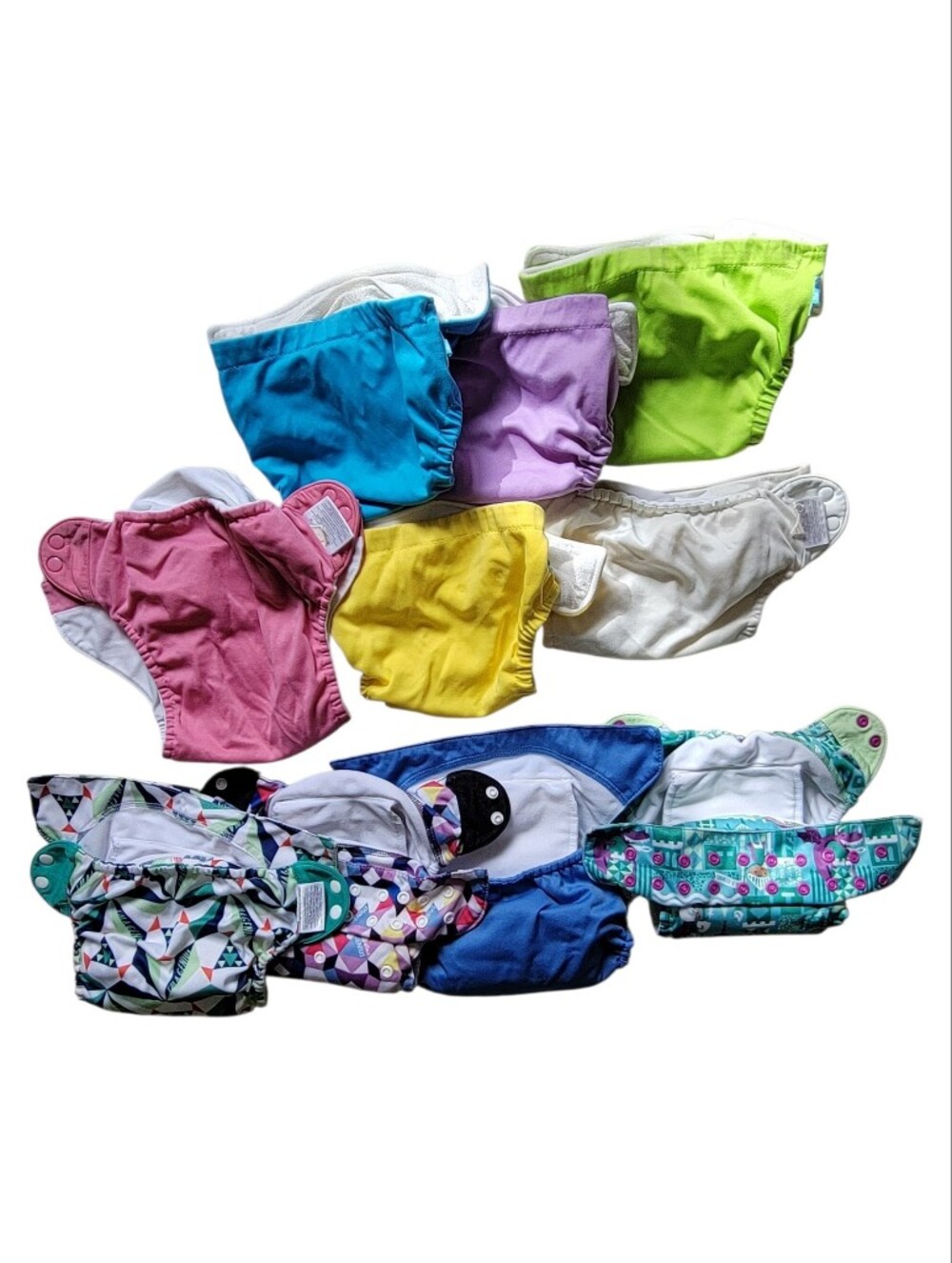 BUMGENIUS Lot Of Cloth Diapers